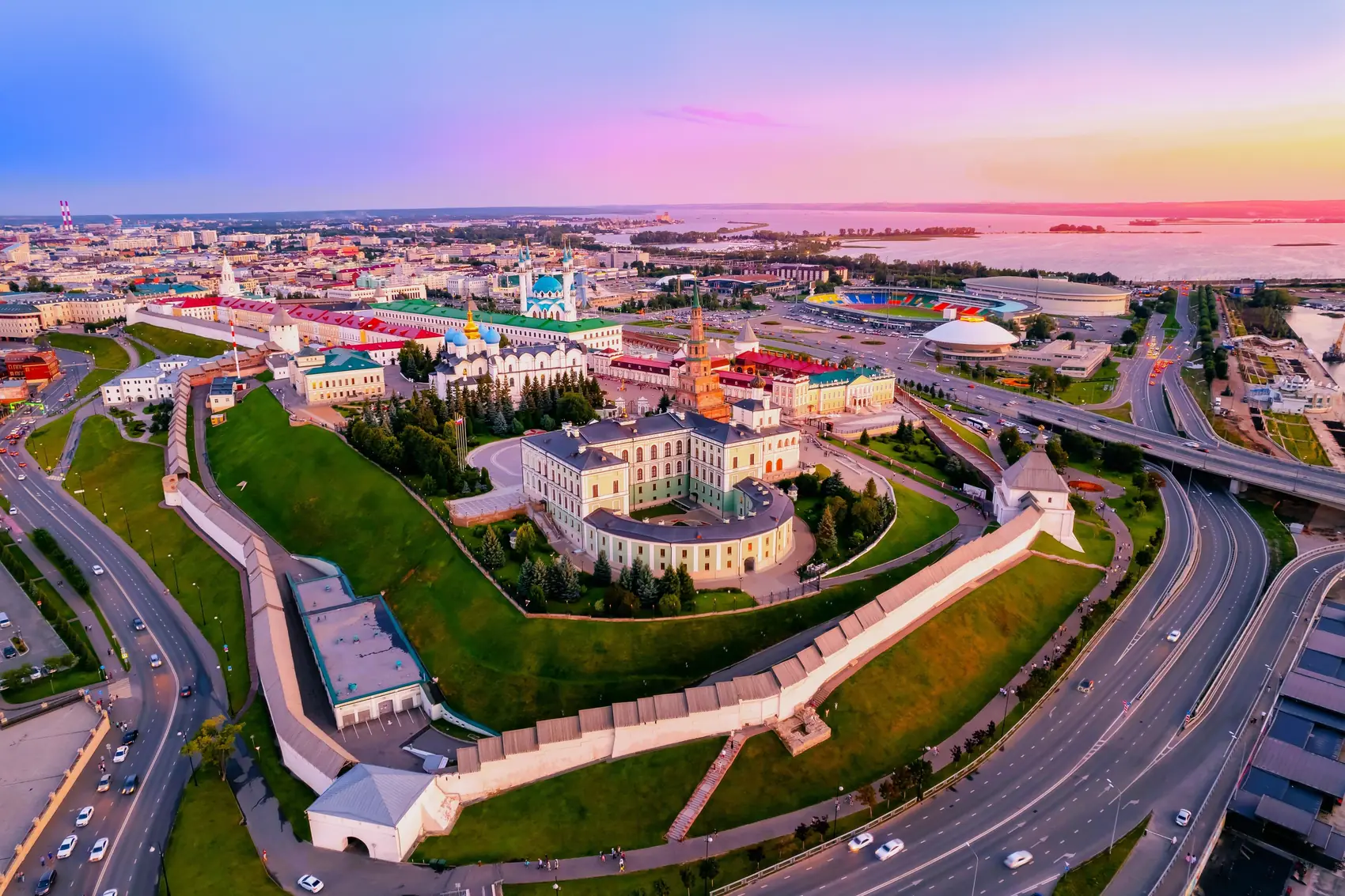 Казанский Кремль с высоты